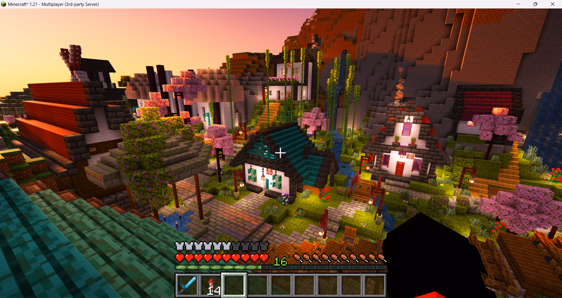 SiteB Minecraft server screenshot