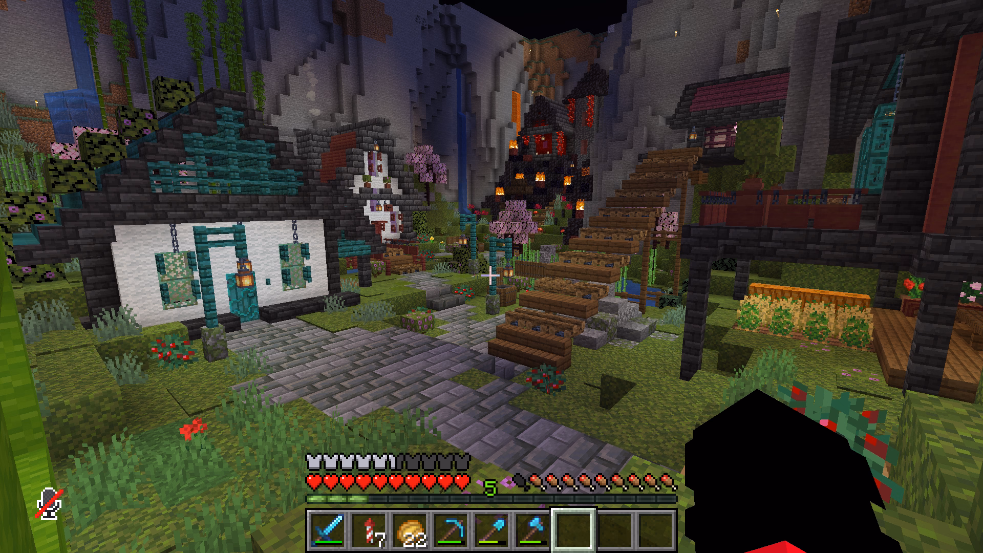 SiteB Minecraft server screenshot