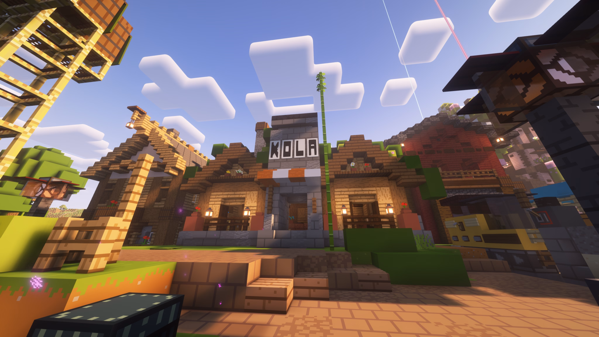 SiteB Minecraft server screenshot
