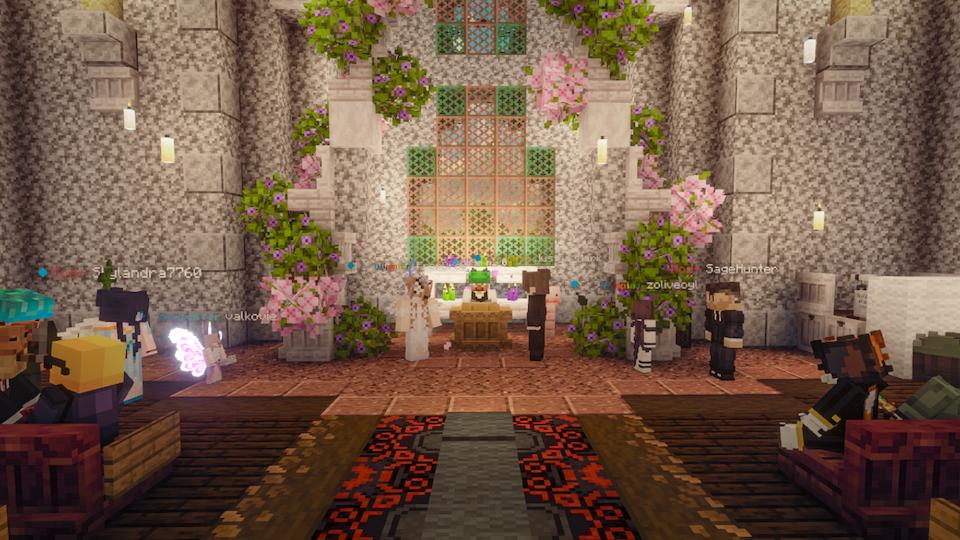 A gathering on the SiteB server